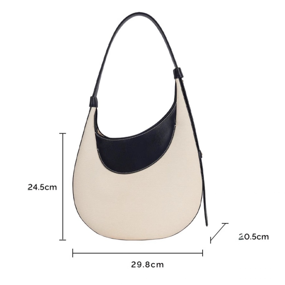 🌟 NWT | ‘Crooked’ Half Moon Shoulder Bag by KUNOGIGI - Picture 13 of 15